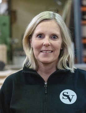 Linda Berg administratör Snickeriet i Varberg